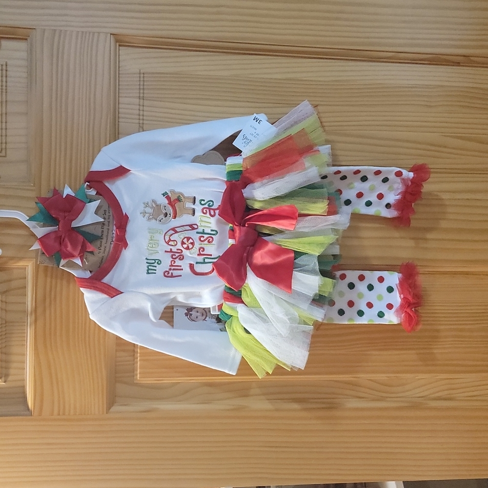 4 piece my 1st Christmas set. Brand new with tags